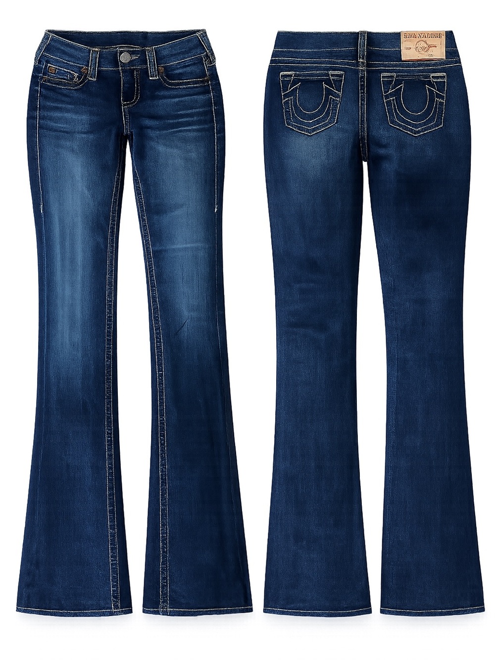 True Religion Bootcut Jeans Size 28 Dark Wash